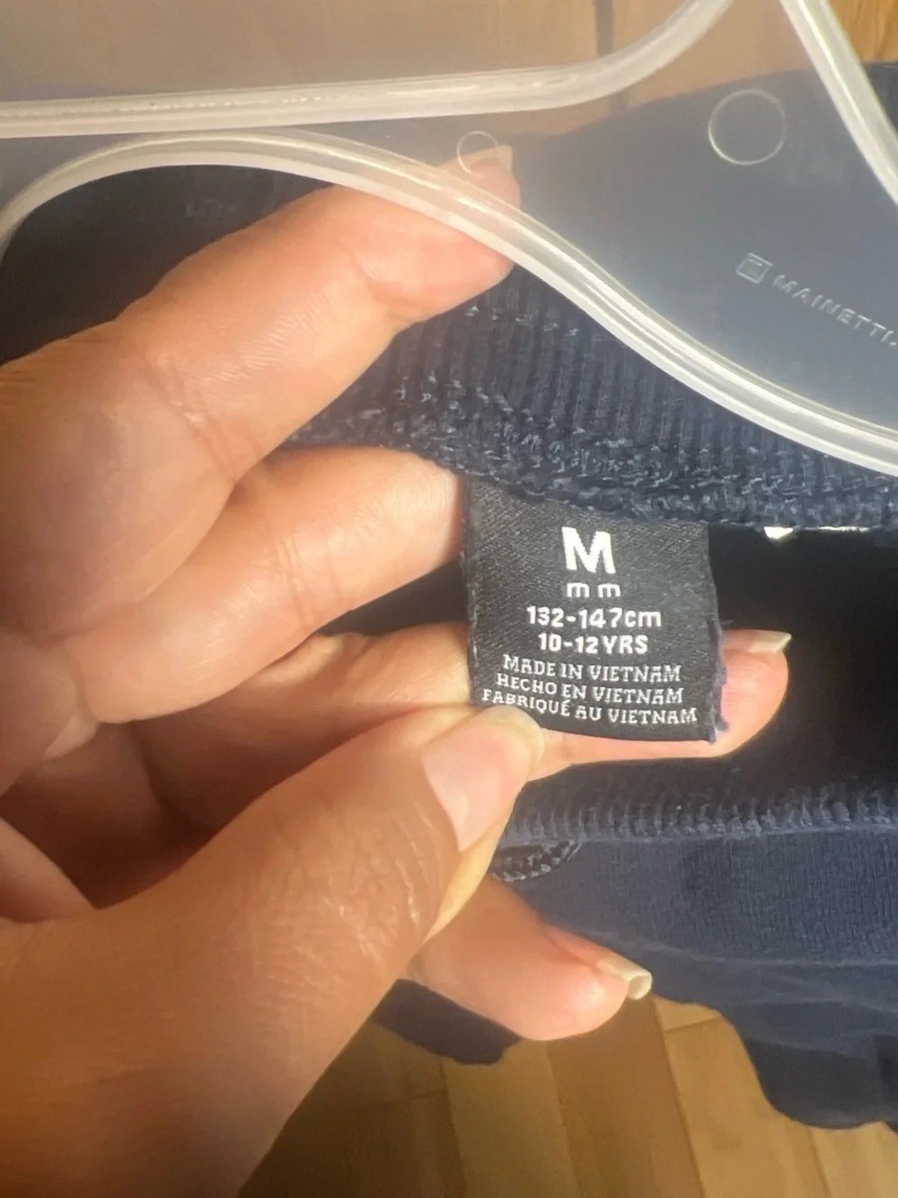 Converse Kids Navy Blue Jogger Sweatpants with White Logo